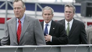 Die Familie Bush: Die Bushs haben die republikanische Politik seit den 1980er Jahren geprägt. Foto: dpa