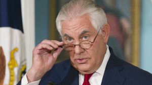 US-Außenminister Rex Tillerson soll laut Medienberichten den US-Präsidenten einen „Deppen“ genannt haben. Foto: AP