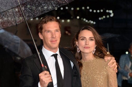 Sie standen bereits zusammen vor der Kamera und setzen sich jetzt für Flüchtlinge ein: Keira Knightley und Benedict Cumberbatch. Foto: Getty Images Europe