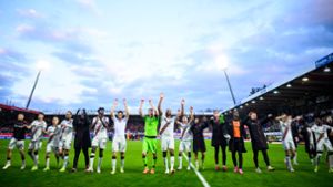 Leverkusen blieb zum 32. Mal in Serie ungeschlagen. Foto: Tom Weller/dpa