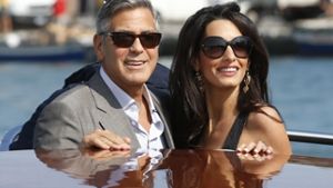 George Clooney und Amal Alamuddin – die Ehe ist für den Hollywoodstar schon die zweite, die Liebe aber erste Sahne Foto: AP