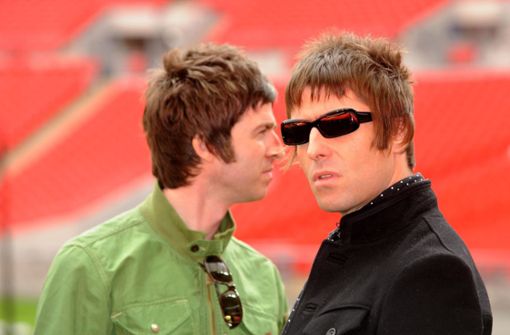 Vorwärts immer, rückwärts nimmer? Noel (l.) und Liam Gallagher Foto: picture alliance/dpa/Zak Hussein