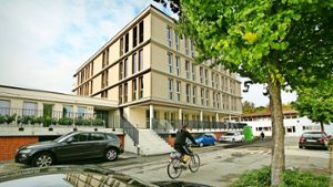 Das neue Verwaltungsgebäude bietet Platz für 55 Landkreis-Mitarbeiter. Foto: Horst Rudel
