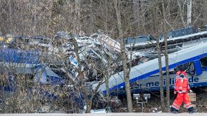 Beim Zugunglück in Bad Aibling kamen zehn Männer ums Leben. Foto: dpa