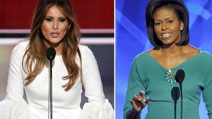 Hat Melania Trump Teile der Rede von Michelle Obama übernommen? Foto: EPA