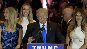 US-Republikaner Donald Trump hat die Nomierung als Präsidentschaftskandidat praktisch in der Tasche. Foto: AP