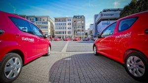 Der Carsharing-Dienstleister Stadtmobil vergrößert sein Angebot in Stuttgart Foto: Peter-Michael Petsch