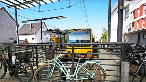 Den Umstieg von der Stadtbahn aufs Fahrrad wollen die Kommunalpolitiker in Ostfildern verbessern. Dazu haben sie viele Anträge und Anregungen zum Haushalt eingebracht. Foto: Ines Rudel