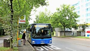In  Stoßzeiten hält der 66er Bus nicht mehr an der Kemnater Straße. Foto: Caroline Holowiecki