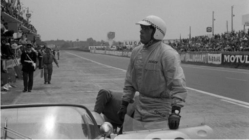 Herbert Linge beim 24-Stunden-Rennen in Le Mans im Jahr 1963. Foto: imago images//Rainer Schlegelmilch