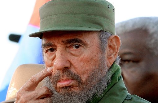 Fidel Castro wird am Samstag 90 Jahre alt. Foto: AFP