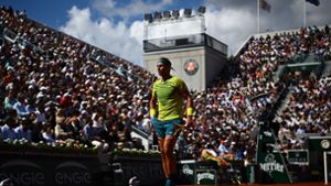 Rafael Nadal ist in Paris an Nummer fünf gesetzt. Foto: AFP/ANNE-CHRISTINE POUJOULAT
