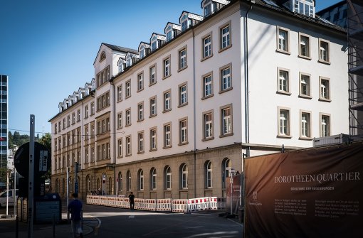 Das „Hotel Silber“, frühere Gestapo-Zentrale in der Dorotheenstraße, wird derzei umgebaut. Foto: Lichtgut/Achim Zweygarth