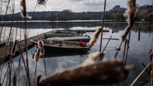 Der Max-Eyth-See glitzert in der Sonne – weitere Bilder vom frühlingshaften Wetter in Stuttgart gibt es in unserer Bilderstrecke. Foto: Lichtgut/Max Kovalenko