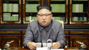 Kim Jong Un hat US-Präsident Donald Trump nach dessen Drohungen gegen Pjöngjang persönlich angegriffen und mit Vergeltung gedroht. Foto: dpa