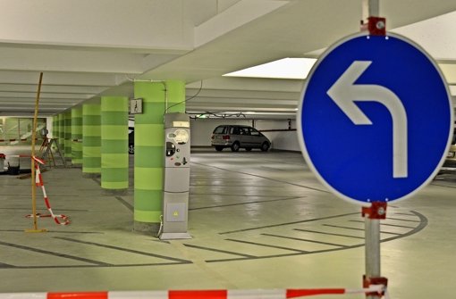Rechtzeitig zur  Adventszeit  sind wieder Parkplätze in der Echterdinger Zehntscheuer-Garage verfügbar. Foto: Norbert J. Leven