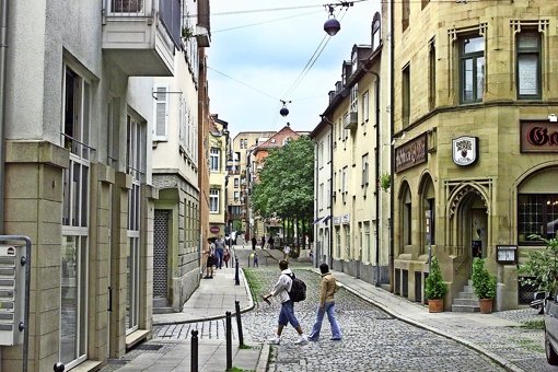 Die Gassen des Bohnenviertels sind Quell für Anekdoten und Geschichten aus der Geschichte. Foto: Steinert (Archiv)