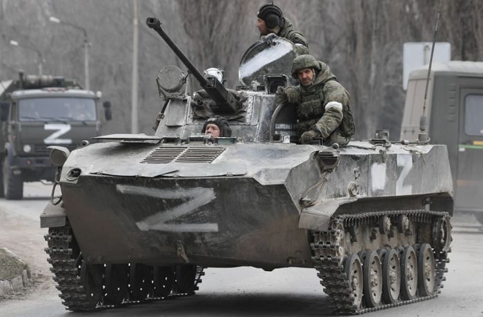 Krieg in der Ukraine: Der Buchstabe „Z“: Ein Symbol für Russlands Krieg