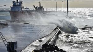 Die schlechten Wetterbedingungen erschweren die Suche nach dem vermissten U-Boot „ARA San Juan“ und seiner 44-köpfigen Besatzung. Foto:  