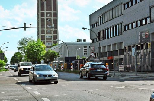 Die Stuttgarter Straße in Kornwestheim Foto: Dominik Florian