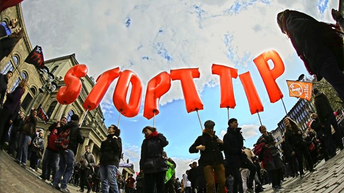 Der TTIP-Protest stört die Harmonie nicht