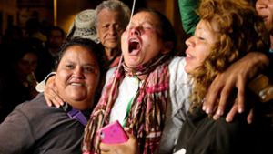 Freude in Kolumbien über den neuen Friedensvertrag mit den Guerillas. Foto: EFE