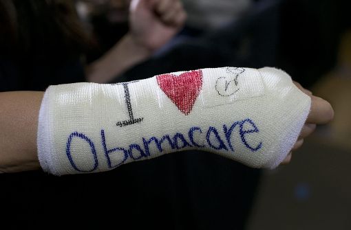 US-Demokraten sind wohl zur Zusammenarbeit mit den Republikanern beim als Obamacare bekannten Gesundheitsgesetz bereit. Foto: The Boston Globe POOL