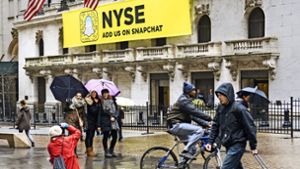 Die New Yorker Börse ist schon bei Snapchat – nun soll es Snap-Aktien auch an der Börse geben. Foto: imago