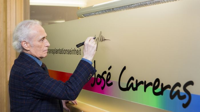 Klinik-Abteilung heißt jetzt „José Carreras“
