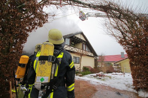 Brandursache geklärt: Ein Defekt der Haustechnikanlage hat am Montag einen Schwelbrand in einem Haus in Alfdorf ausgelöst. Foto: www.7aktuell.de | Andreas Friedrichs