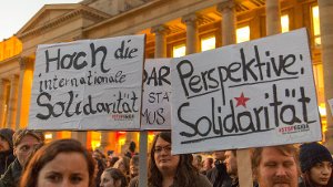 In Stuttgart gab es bislang noch keine Pegida-Demo - dafür schon zwei Veranstaltungen dagegen. Foto: www.7aktuell.de | Frank Herlinger