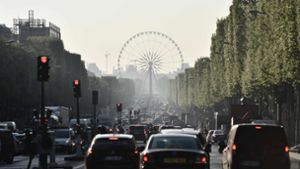 Die Champs-Elysées in Paris Foto: AFP