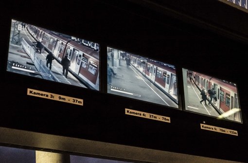 An der Unglücksstelle gibt es Überwachungskameras und Bildschirme für die Zugführer. Foto: Lichtgut/Max Kovalenko