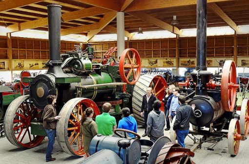 Historische Landmaschinen Foto: Deutsches Landwirtschaftsmuseum Hohenheim