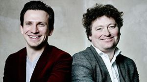 Ihre Wege trennen sich 2026: Opernintendant Viktor Schoner (rechts) und Generalmusikdirektor Cornelius Meister. Foto: Matthias Baus
