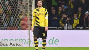 Borussia Dortmunds Kapitän Mats Hummels verlässt den Klub voraussichtlich im Sommer und wechselt zu Liga-Konkurrent Bayern München. Foto: dpa