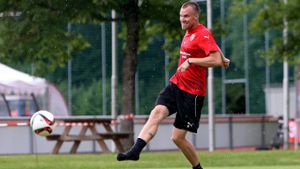 Kevin Großkreutz konnte am Donnerstag nicht am Training des VfB Stuttgart teilnehmen. Foto: Pressefoto Baumann