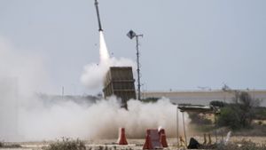 Noch hat Israels Raketenabwehr die Lage im Griff. Foto: dpa/Ariel Schalit