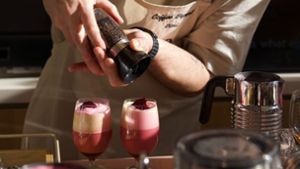 Die Kaffeespezialität Pink Latte wird es auch an der Königstraße geben. Foto: Nespresso