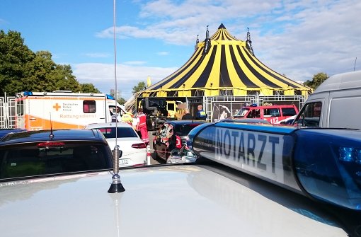 In diesem Zirkus in Pforzheim gab es bei einer Vorführung drei Verletzte. Foto: 7aktuell.de/Myroshnichenko