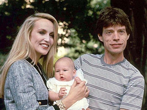 Jerry Hall und Mick Jagger mit Tochter Elizabeth - die feiert nun ihren 40. Geburtstag. Foto: imago/ZUMA Press