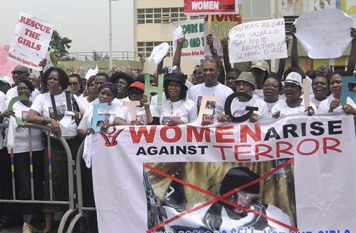 Die Entführung von Schulmädchen durch die Terrorgruppe Boko Haram hat weltweit Proteste ausgelöst. Foto: dpa