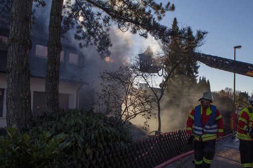 Bei einem Brand in Leonberg kam am Dienstag eine Frau ums Leben. Foto: www.7aktuell.de | Yannik Specht