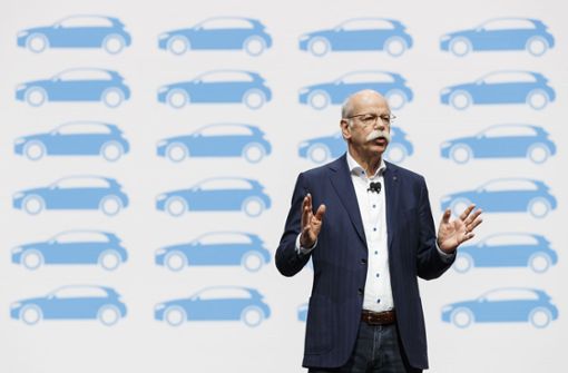 Daimler-Chef Dieter Zetsche plant eine Kooperation mit BMW zum autonomen Fahren. Foto: Keystone