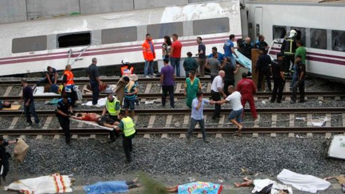 Schweres Zugunglück erschüttert Spanien
