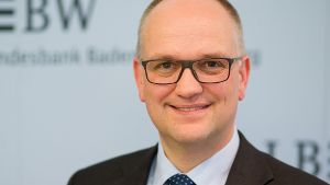 Der LBBW-Vorstandschef Rainer Neske blickt zuversichtlich in die Zukunft. Die Ausschüttungen für die Landeshauptstadt sind auch wegen des gesunkenen Zinsniveaus und Altlasten rückläufig. Foto: dpa