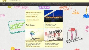 Die Homepage zum Landesjubiläum: bw-feiert.de Screenshot: SIR