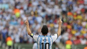 Argentiniens Superstar Lionel Messi wird nicht gegen Deutschland auflaufen. Foto: EFE