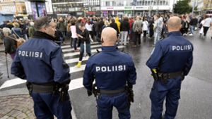 Die Polizei in Helsinki hat einen 18-jährigen Marrokaner festgenommen. Foto: dpa/Lehtikuva