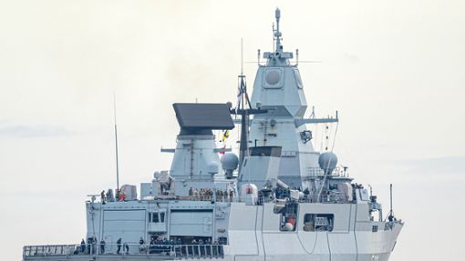 Die Fregatte Hessen hat erstmals im Februar zwei Huthi-Drohnen abgeschossen. Foto: Sina Schuldt/dpa